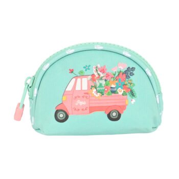 Glowlab "Pepa" Monedero Verde Multicolor - Original SAFTA