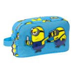 Minions "Minionstatic" Porta Alimentos Térmico AZUL Escolar SAFTA