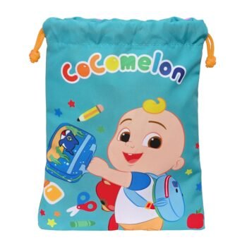 Cocomelon Back To Class Saquito Merienda Infantil Azul