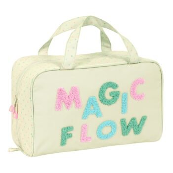 Glowlab Magic Flow Neceser Rectangular Beige - SAFTA Original