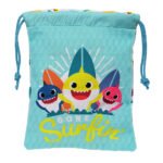 Baby Shark Surfing Saquito Merienda SAFTA Azul/Blanco - Portatodo Infantil