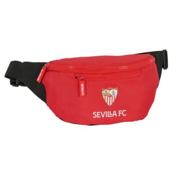 Riñonera Sevilla FC LaLiga Oficial Infantil Rojo/Negro