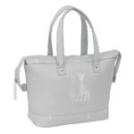 Sophie La Girafe Mum - Neceser Grande con Asas Gris/Piedra Reciclado