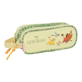 Disney El Rey Leon Mufasa Portatodo Doble Verde Beige Oficial