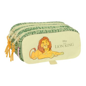Portatodo Triple Big Mufasa Disney El Rey Leon Verde/Beige SAFTA
