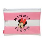 Neceser de Playa Minnie Mouse Beach Rosa Transparente SAFTA