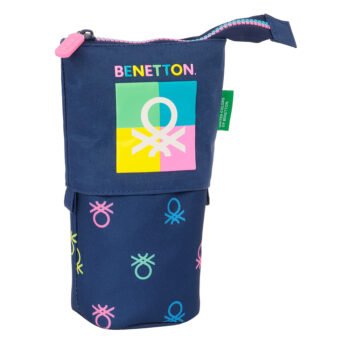 Benetton Cool Portatodo Cubilete Plegable Azul Marino