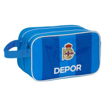 Real Deportivo de la Coruña Neceser Adaptable Carro AZUL SAFTA LaLiga