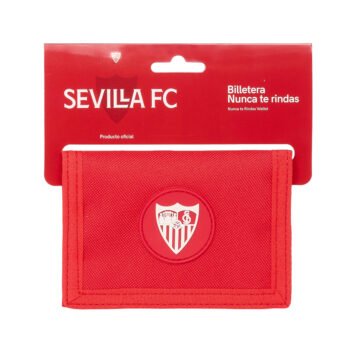 Billetera Sevilla Fc LaLiga Oficial Roja SAFTA | Escolar Práctica