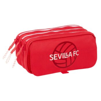 LaLiga Sevilla FC Portatodo Triple Grande Rojo Oficial SAFTA