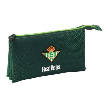 Portatodo Triple Real Betis Verde LaLiga SAFTA - Resistente al Agua