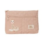 Sophie La Girafe Cookie Portatodo Grande Beige | SAFTA Oficial Preescolar Reciclado