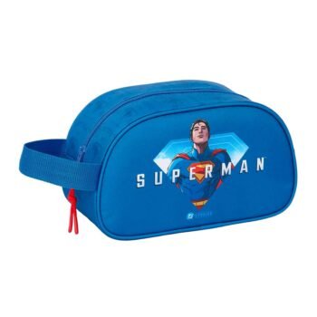 Neceser Superman AZUL SAFTA Adaptable Carro DC Comics