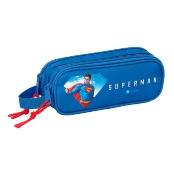 Superman DC Comics Portatodo Doble Azul | SAFTA Original