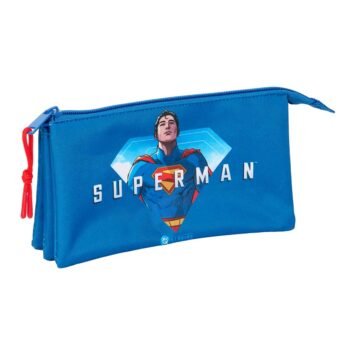 Superman Portatodo Triple Azul DC SAFTA