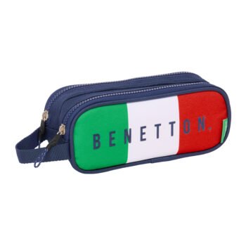 Benetton Flag Portatodo Doble Azul