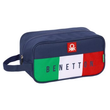 Zapatillero Mediano Benetton Flag Azul