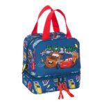 Cars Racing Portameriendas Infantil AZUL SAFTA Original