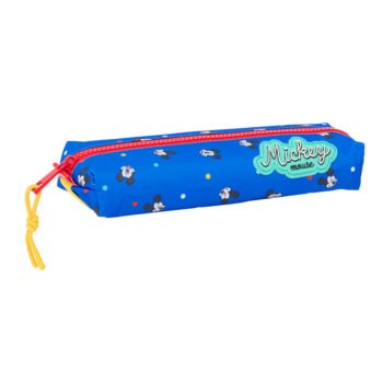Disney Mickey Mouse Good Day SAFTA - Portatodo Rectangular AZUL con Goma