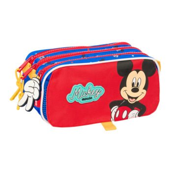 Mickey Mouse Good Day Portatodo Triple Big AZUL Disney SAFTA