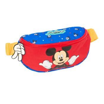 Disney Mickey "Good Day" Riñonera Infantil Azul