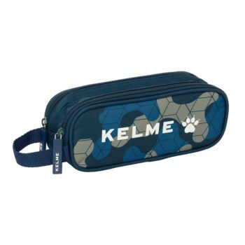 Kelme Epic Portatodo Doble Azul Marino SAFTA - Estuche Escolar