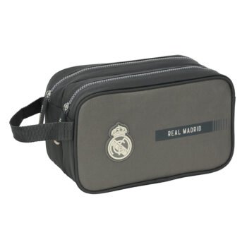 Neceser Real Madrid 3ª Equip. 24/25 Adapt. Carro Oficial Gris SAFTA