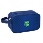 FC Barcelona Neceser Doble Adaptable Carro Navy Blue SAFTA Oficial