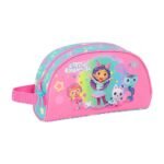 Gabby's Dollhouse 'Confetti' Neceser Adaptable a Carro Escolar Rosa/Turquesa