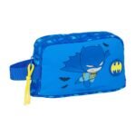 DC Batman Preescolar Portadesayunos Térmico AZUL Oficial Safta