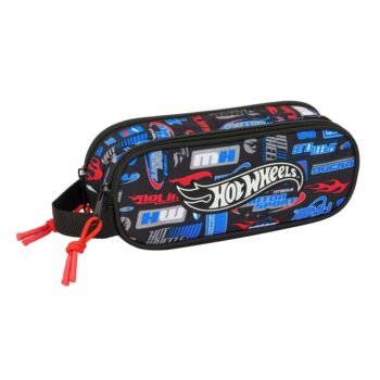 Hot Wheels Portatodo Doble Multicolor SAFTA | Organiza tu material escolar