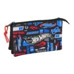 Hot Wheels Portatodo Triple Multicolor - SAFTA Oficial