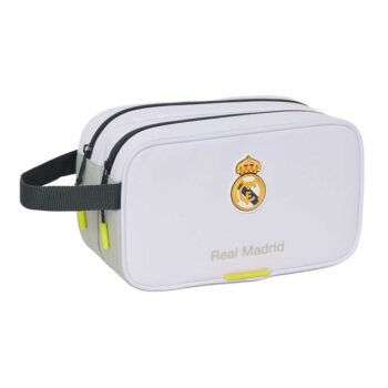 Real Madrid LaLiga Equip. 25/26 Neceser Adapt. Carro Blanco