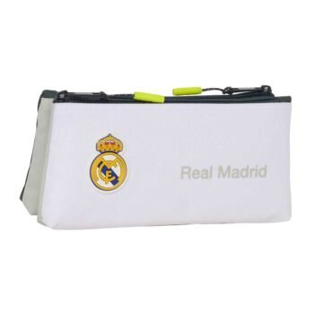 Real Madrid Equipación 25/26 Neceser Doble Blanco Oficial