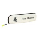 Real Madrid Oficial Equip. 25/26 Portatodo Estrecho Silicona Blanco