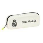 Real Madrid Equip. 25/26 Portatodo Silicona Cuadrado Blanco Oficial LaLiga