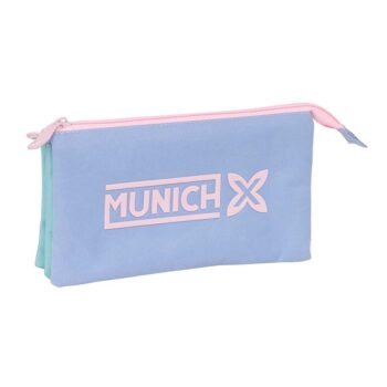 Munich Mellow Portatodo Triple Azul/Celeste SAFTA Oficial