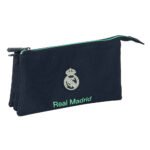 LaLiga Real Madrid 2ª Equipación 25/26 Portatodo Triple Azul Marino