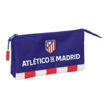 LaLiga Atco. Madrid Portatodo Triple Oficial SAFTA Rojo y Azul
