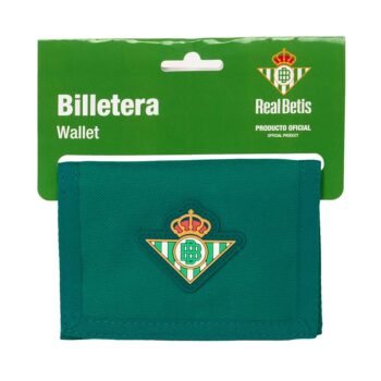 Real Betis Balompié Billetera Oficial SAFTA LaLiga Resistente Agua Verde/Agua