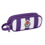 Portatodo Doble Real Valladolid LaLiga Morado Blanco Oficial SAFTA