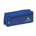 Kelme "Blue" Portatodo Triple Pequeño con Goma Elástica