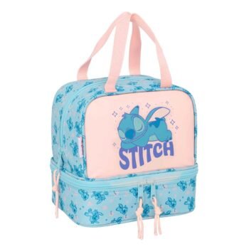 Disney Lilo & Stitch Stitch Ohana Portameriendas Azul Claro SAFTA