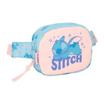 Riñonera Infantil Stitch Ohana Azul Claro Disney SAFTA