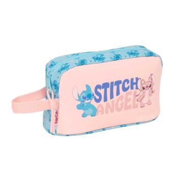 Stitch "Ohana" Porta Alimentos Térmico Azul Claro SAFTA Disney