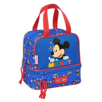 Portameriendas Mickey "Today" Disney SAFTA Azul - Ideal Preescolar