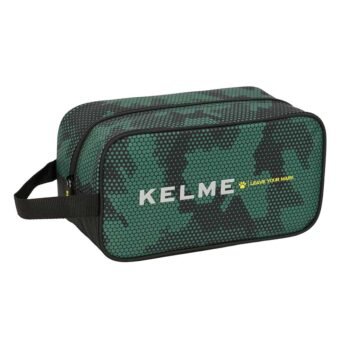 Kelme Camo Zapatillero Mediano Escolar Verde/Negro Oficial