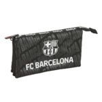 F.C. Barcelona Portatodo Triple Negro Oficial SAFTA LaLiga Escolar