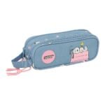 Snoopy Portatodo Doble Denim Oficial SAFTA Juvenil