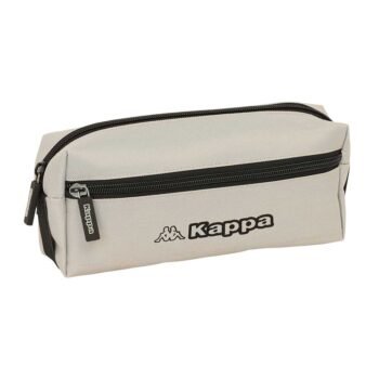 Kappa "Grey" Portatodo Triple Goma Elástica 22cm Gris/Negro